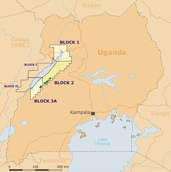 Uganda Lake Albert Basin Oil Fields Map showing Tullow Oil Company Blocks, This map is featured in the Conspiracy Theories and Paranormal Phenomena blog article titled Obama Hypocrisy Unfolds in Uganda Oil War Disguised as Stand Against LRA Christian Cult, posted June 19, 2012 at the URL http://conspiracyparanormal.blogspot.com