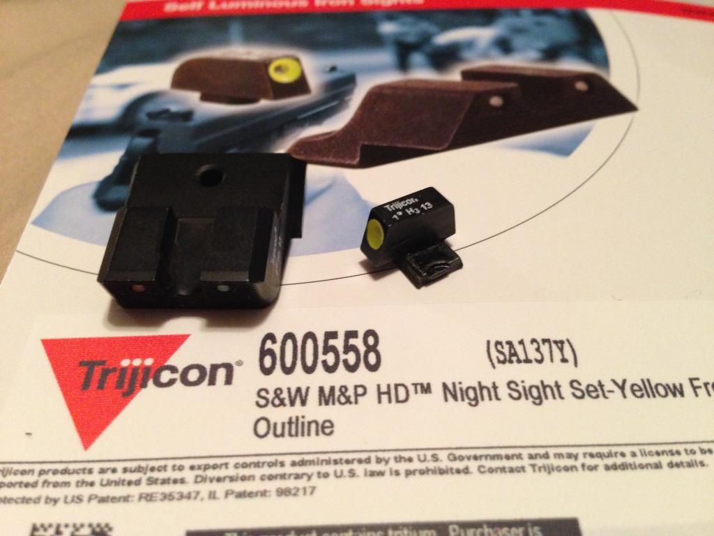 M&P Night Sights