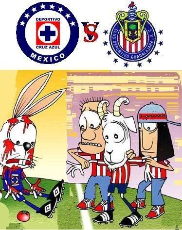 chivas vs cruz azul mannerism
