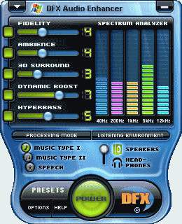 ... الصوت DFX Audio Enhancer 8.0 - منتديات تعب قلبي