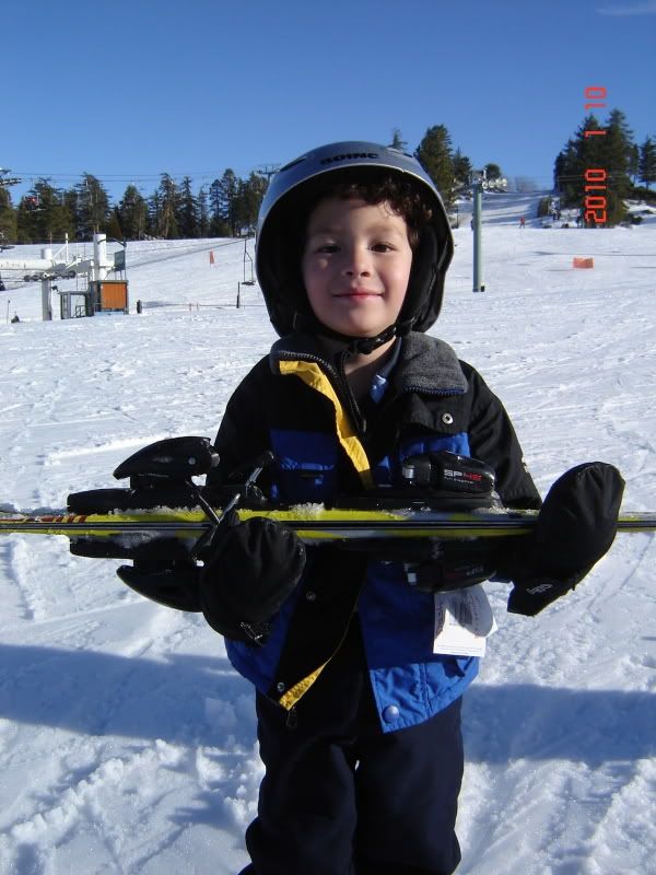 Ready to ski