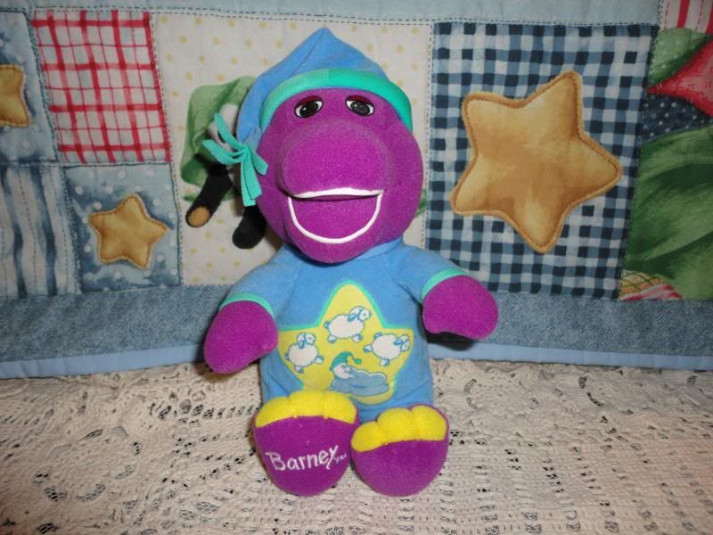 musical barney plush toy