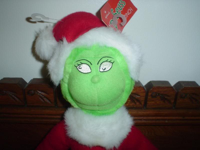 grinch stuffed doll