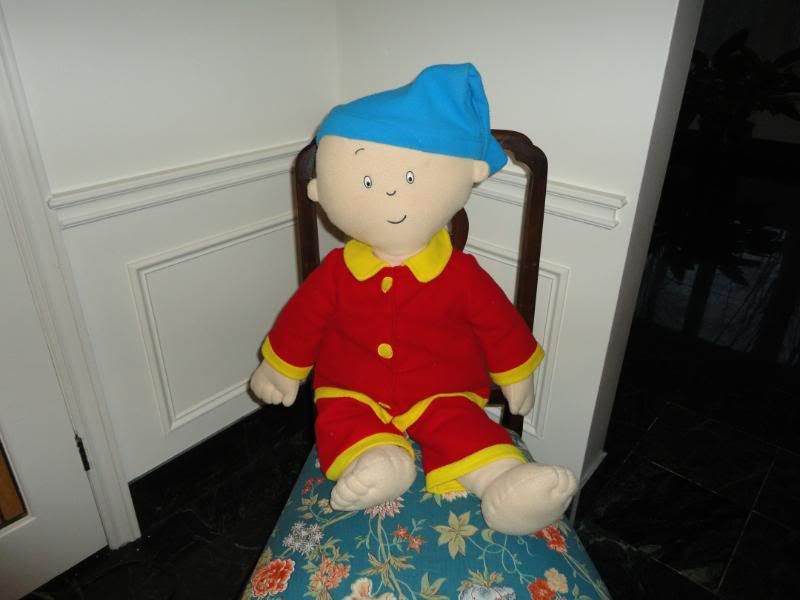 gilbert caillou stuffed animal