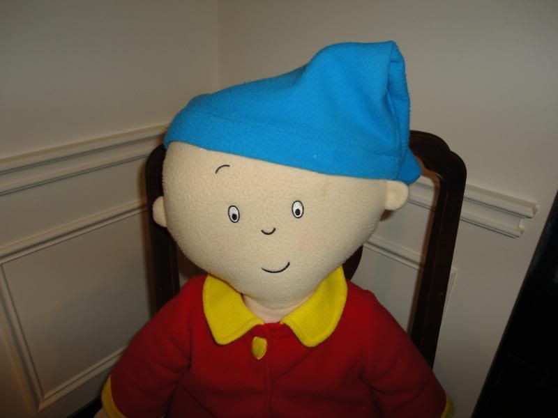 gilbert caillou stuffed animal