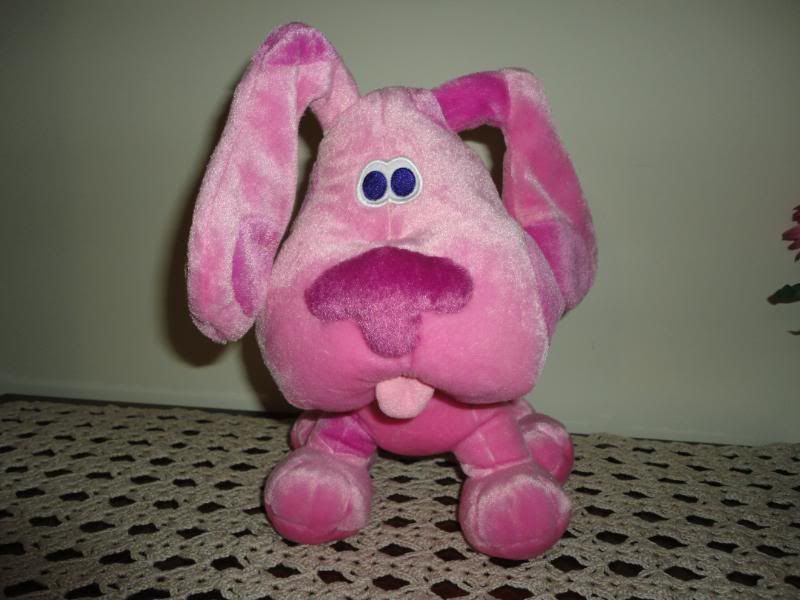 blues clues magenta plush