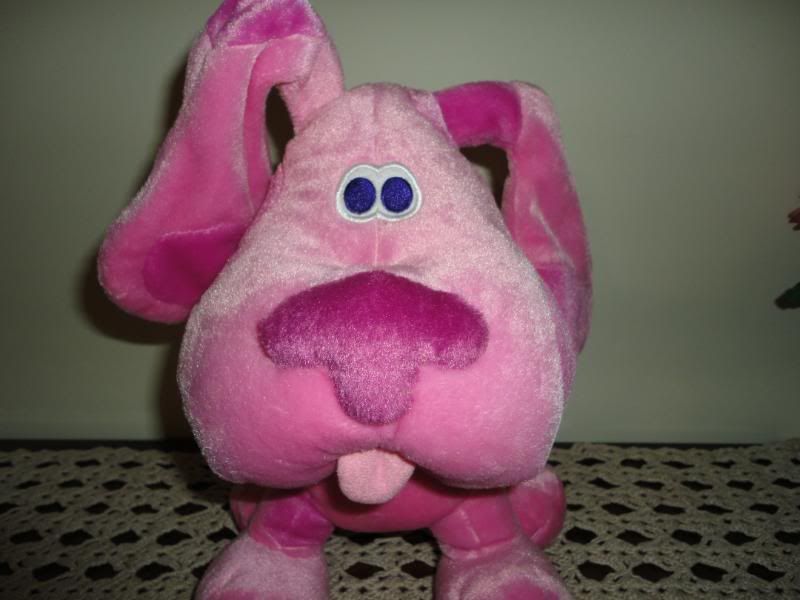 blues clues magenta plush