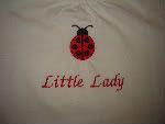 You pick size embroidered lady bug shirt