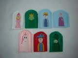 Fairytale finger puppets
