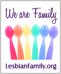 lesbbian family button