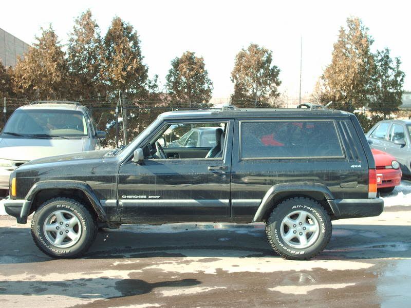 1999 jeep cherokee sport lifted. The 1999 before lift with