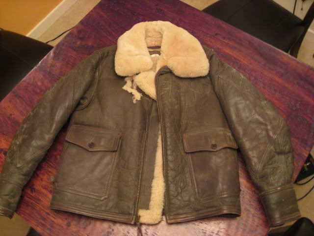 old bomber jacket