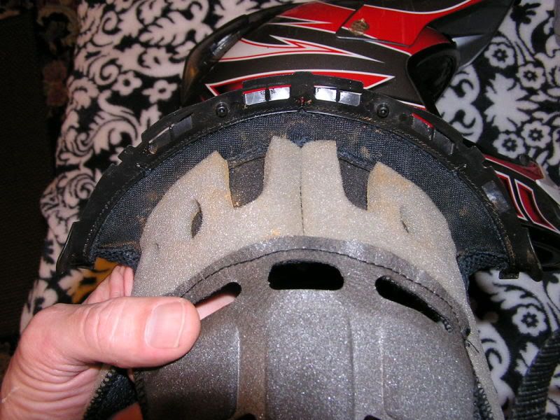 SHOEI HELMET LINER HELP Tech Help/Race Shop Motocross Forums