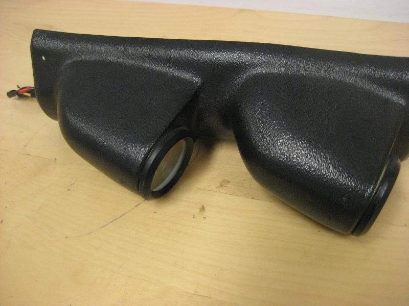 Twin Gauge Pillar Pod no gauges Retro Rides