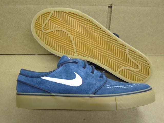 stefan janoski obsidian navy gum white nike sb 12 | eBay