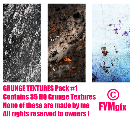 Grunge Textures Pack #1 - Preview
