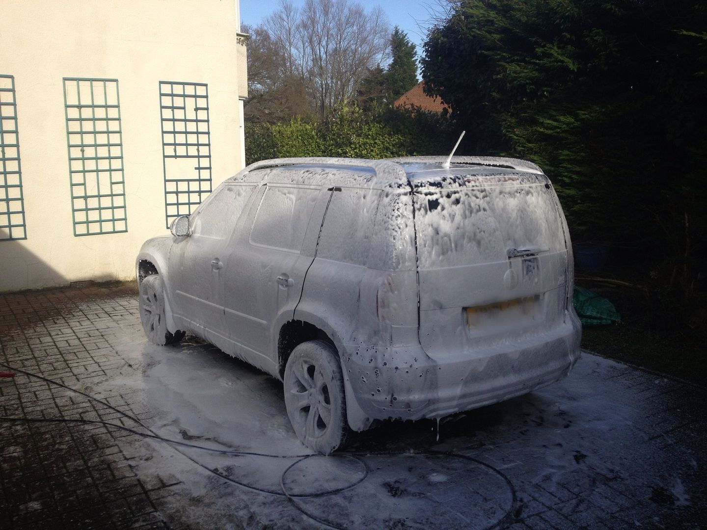 Yeti roof aerial/car wash? Skoda Yeti BRISKODA