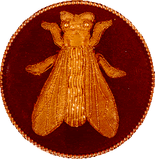 Napoleon coronation mantle embroidered bee