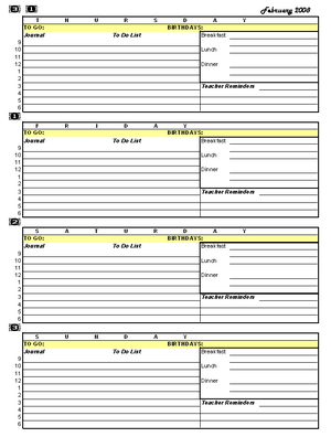 Sprittibee Planner