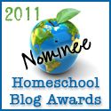 Homeschool Blog Awards Nominee Button