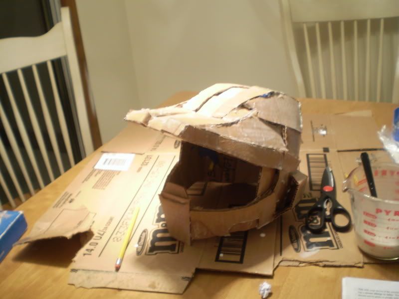 Cardboard Halo Armor