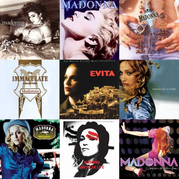 Madonnini #1 albumi u UK