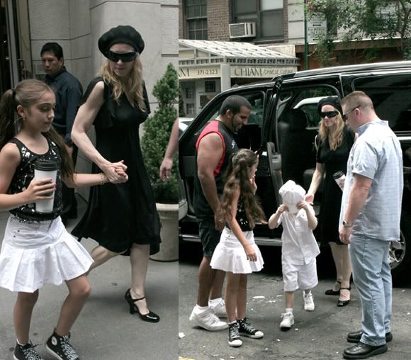 Madonna, Lola, Rocco i tjelohranitelji