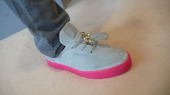 Kanye West Grey Louis Vuitton shoes