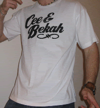 Cee & Bekah Men's tee - White