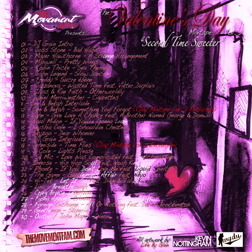 The Movement Fam Presents The Valentine's Day Mixtape Vol 2: Second Time Sweeter‏