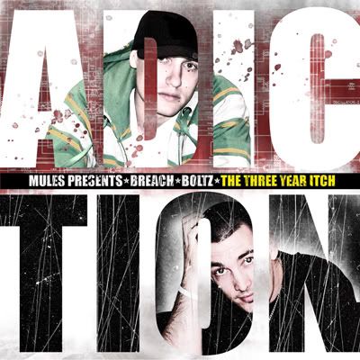 A-Diction - Three Year Itch mixtape back cover