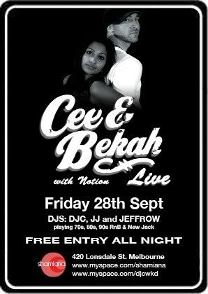 Cee & Bekah with Notion LIVE @ Shamiana