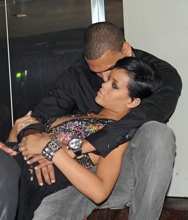 Chris Brown and Rihanna