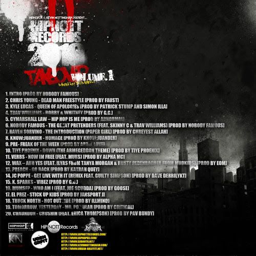 HiPNOTT Records 2010 Takeover Mixtape Vol 1‏