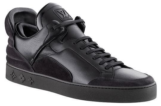 Kanye West Black Louis Vuitton shoes