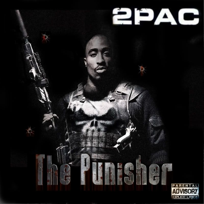 saw the main image of 2Pac as The Punisher on a mixtape called Goin ...