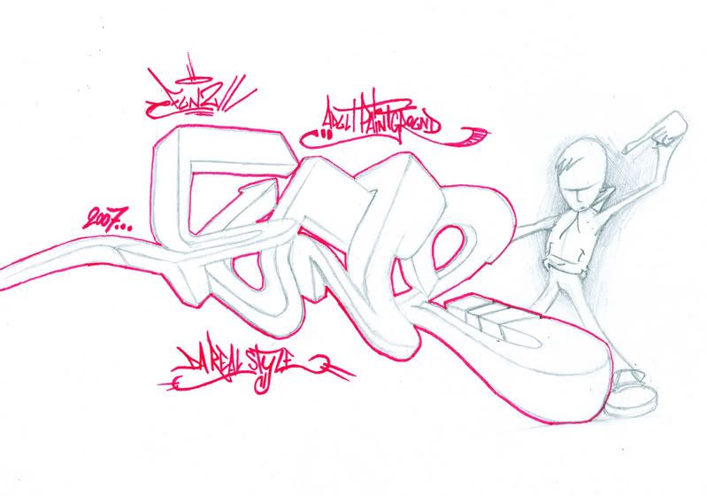 ultimos bocetos Graffiti