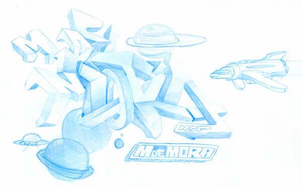 ultimos bocetos Graffiti