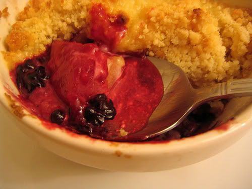 Blackberry & Apple Crumble Pictures, Images and Photos