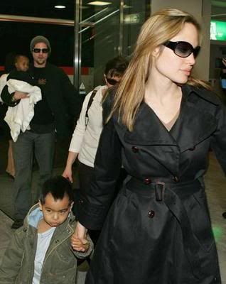 Angelina Jolie says she and Brad Pitt, who have three children including a 