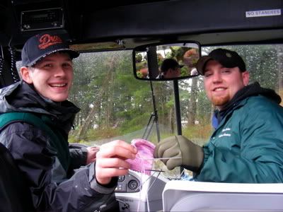 glacier gardens tour guides and sock