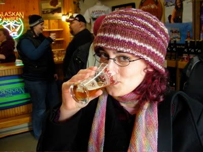 Jasmin and beer