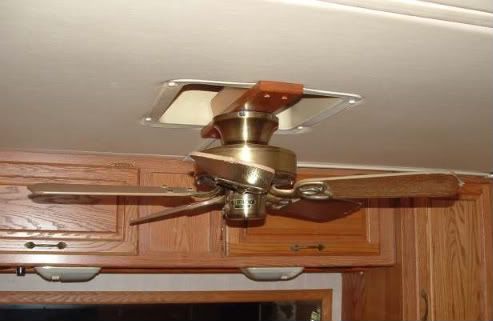 Rv Net Open Roads Forum Anyone Install A Ceiling Fan In Their Rv