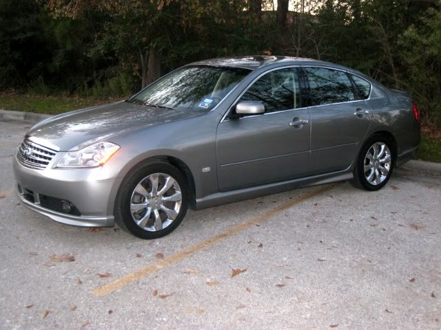 2007 Infiniti M45---gt; Tech pkg Infiniti Fx50 Aerodynamic Kit. 2007 Infiniti M45---gt; Tech pkg