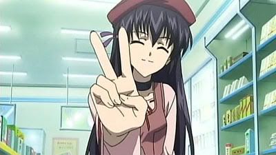 Matsurimakingapeacesign400.jpg Matsuri making a peace sign image by cre8ivejules