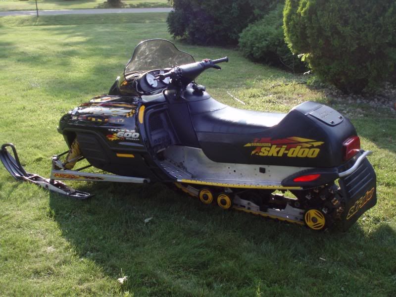 2001 Ski Doo MXZ 600 ZX Chassis W/Fresh Motor For Sale Sleds For Sale