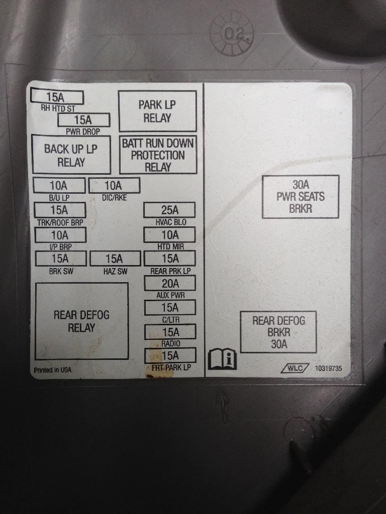 Help! AC/Heater Blower will not turn off! Chevy Impala Forums