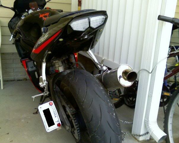 legal license plate bracket?? - Yamaha R6 Forum: YZF-R6 Forums