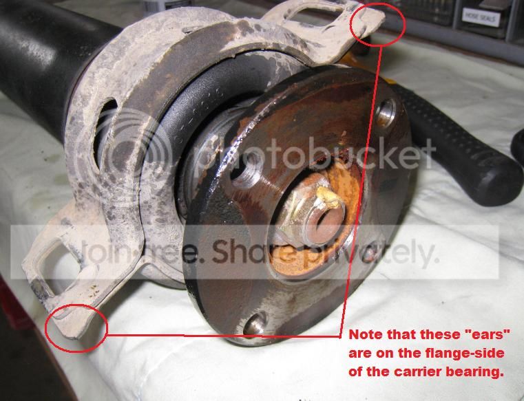 How To Replacing Carrier Bearing World