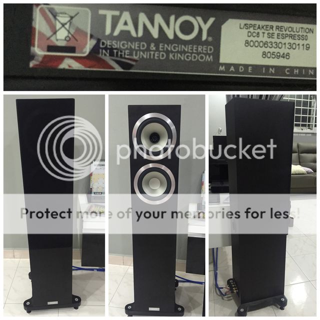 Tannoy Revolution DC6T SE Floorstand Speakers Image